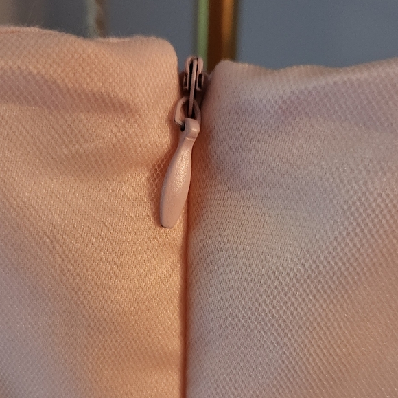 Girls stunning pink chiffon dress custom made size 12 new without tags - Picture 5 of 6